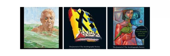 Promotional image used as a header for the Journal of the Autobiography Society and the book presented and written by Dr. Ricia Chansky.