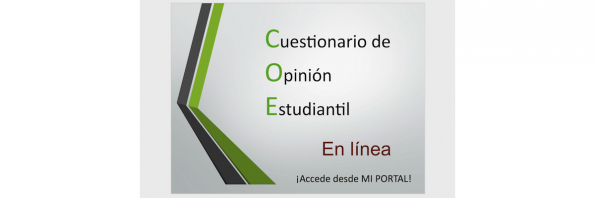 Promotional image for an Online Student Opinion form.