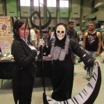 West Con Expo participants dressed in their respective cosplays.