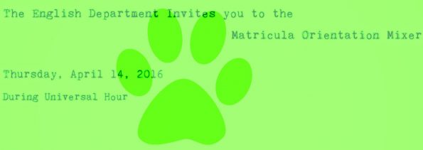 Promotional image for Undergraduate Orientation.