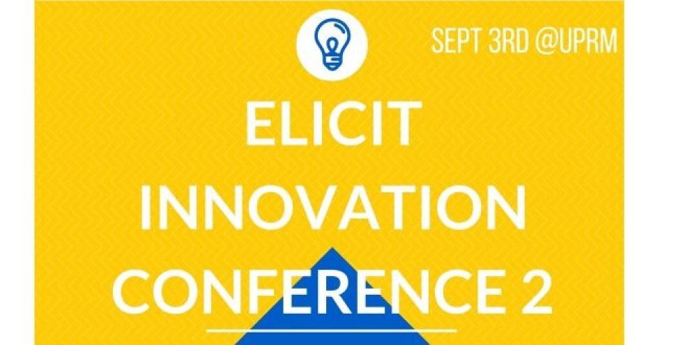 Promotional image for the conference of Elicit Innovation 2: The Why Behind Your Projects.