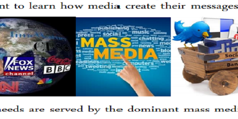 Image used for the promotion of the course Media Literacy.