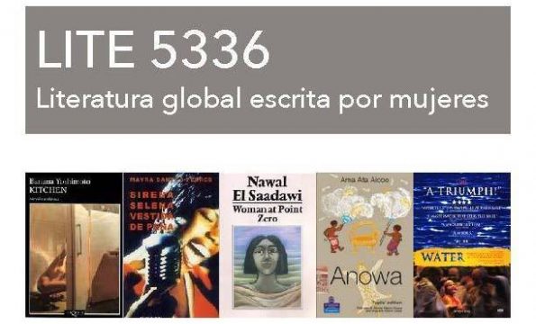 Promotion of the course LITE 5336: "Literatura global escrita por mujeres".