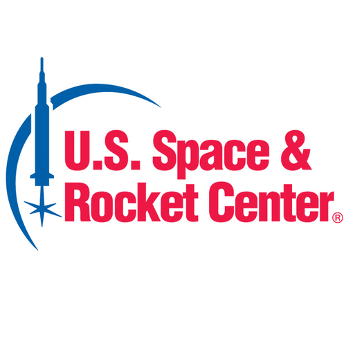 Logo for the US Space and Rocket Center.