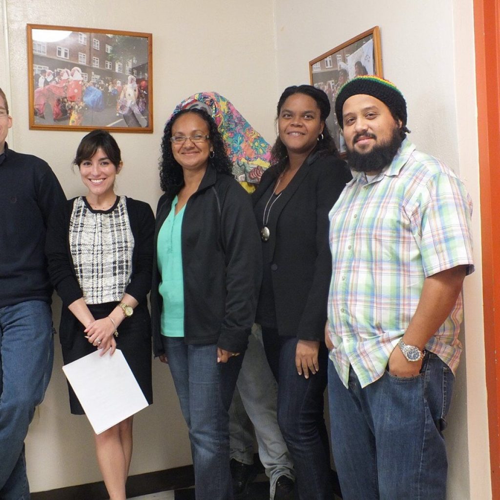 María Quintero Aguiló and the organizing committee of the international graduate student conference called "Caribbean Without Borders" in March 2014.