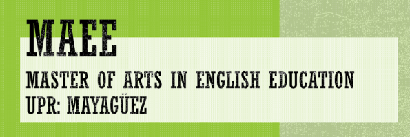 Promotional image for the Master of Arts in English Education.