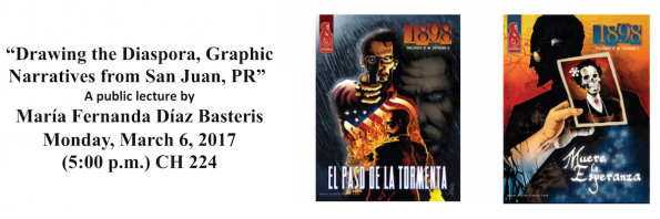 Image of a guy with a handgun and the US flag in flames as a shirt. It says "El Paso de la Tormenta".