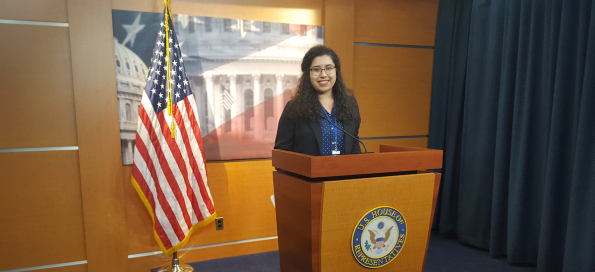 Andrea Valdés at Córdova y Fernós Internship.