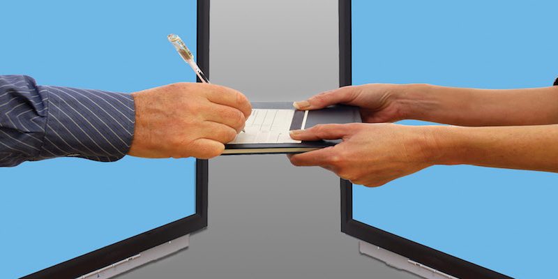 how do i sign electronic documents