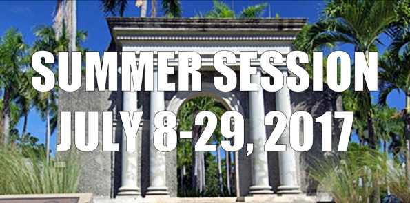 Image promoting summer 2017 course offerings.