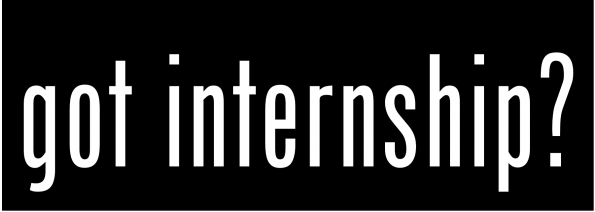 Internship header.