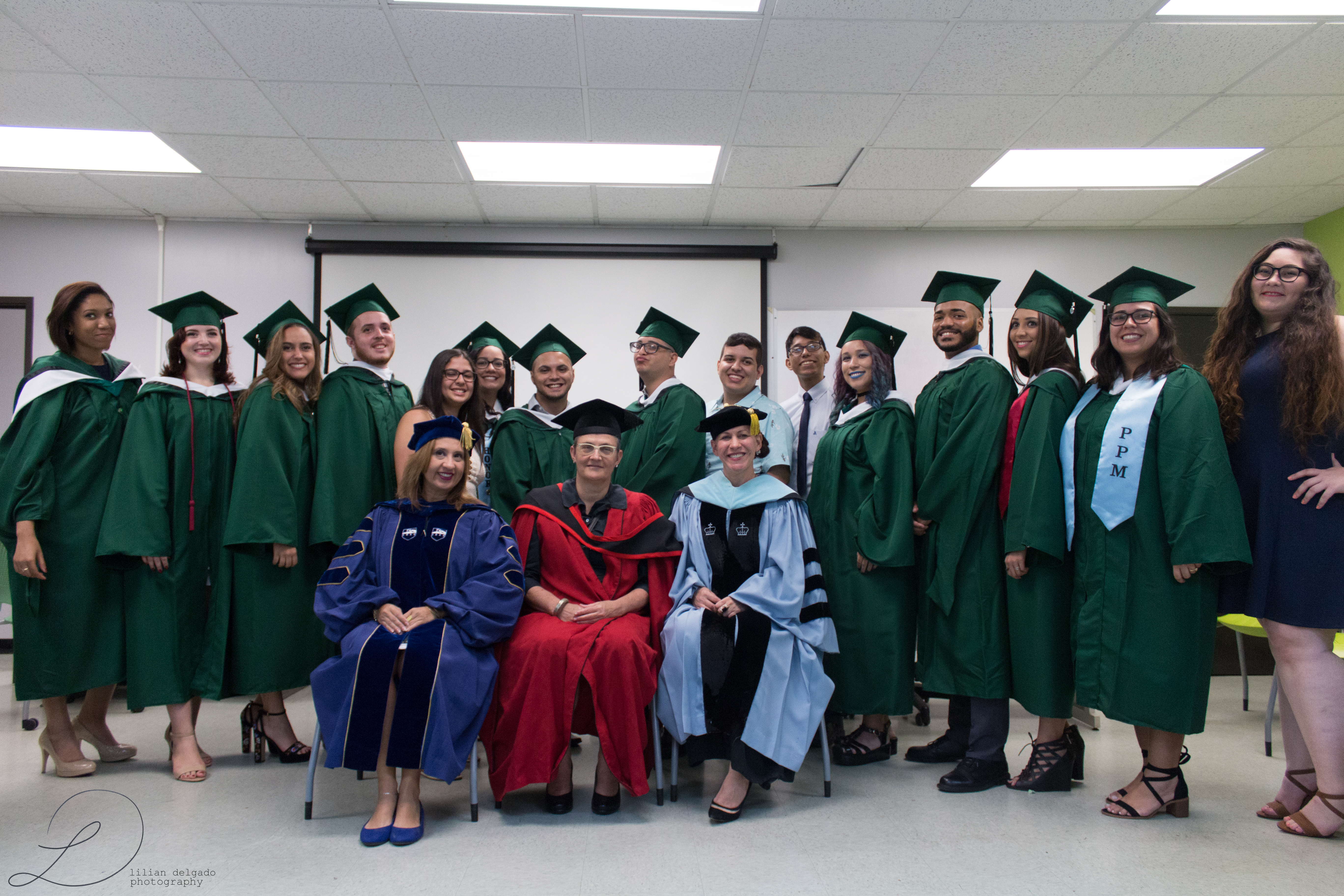 Graduate students and doctors of the English department.