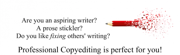 Promotion of the course INGL 4255: Professional Copyediting.