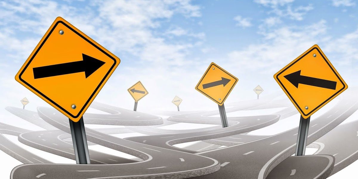 signs Stock image of arrow signs in a highway.