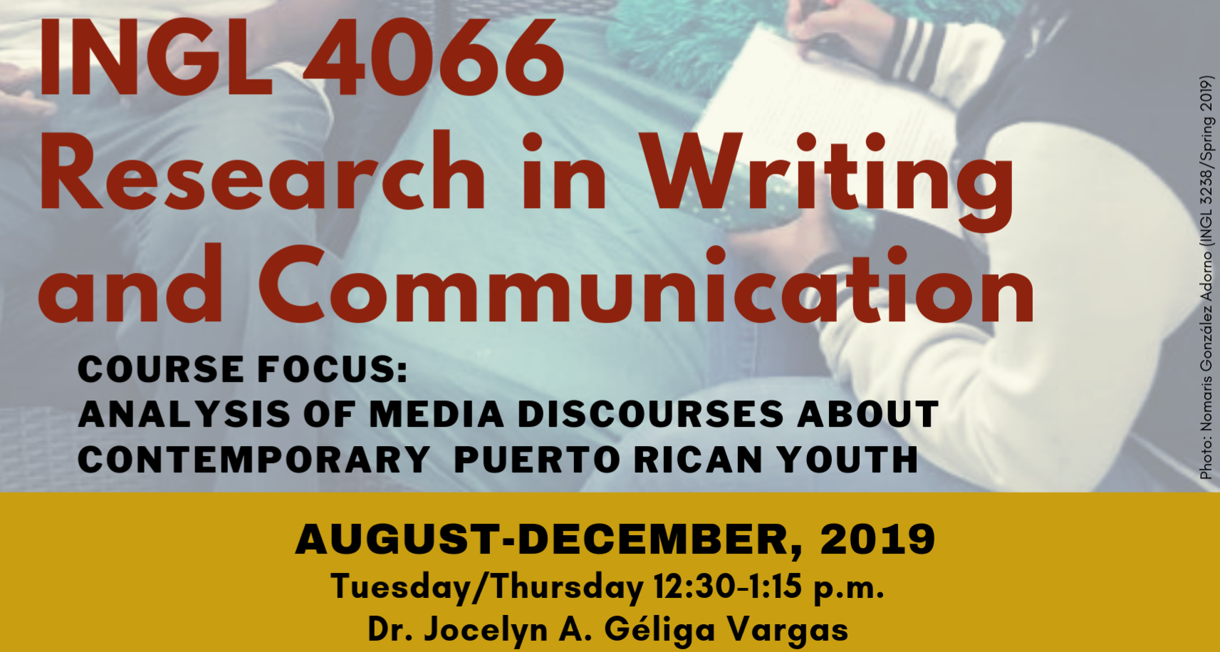 INGL 4066: Research in Writing and Communication