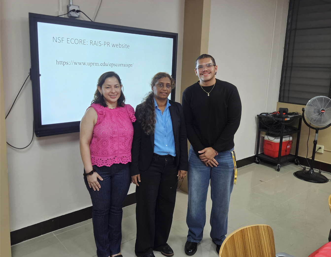 Presentation during the UPR Ponce seed award information session