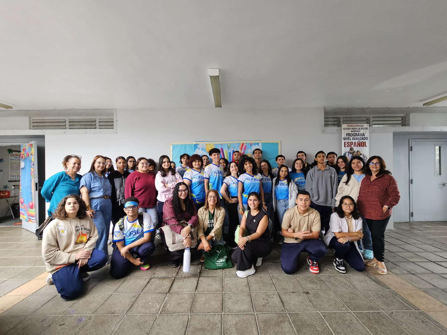 Taller en escuela superior Eugenio María de Hostos