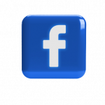 Facebook 3D button - Geology's Facebook Site page