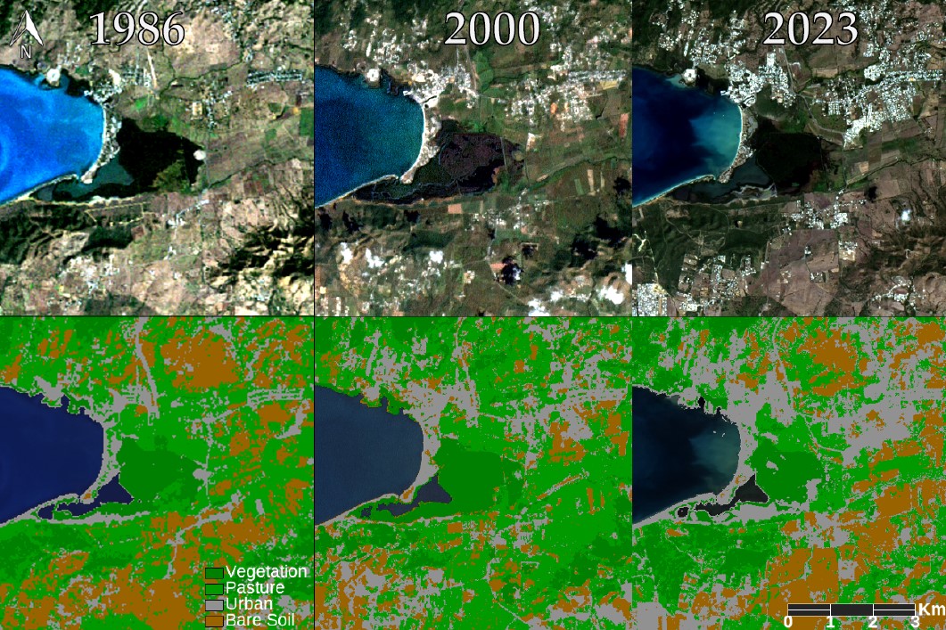 Research projects are successfully completed as part of the advanced remote sensing course