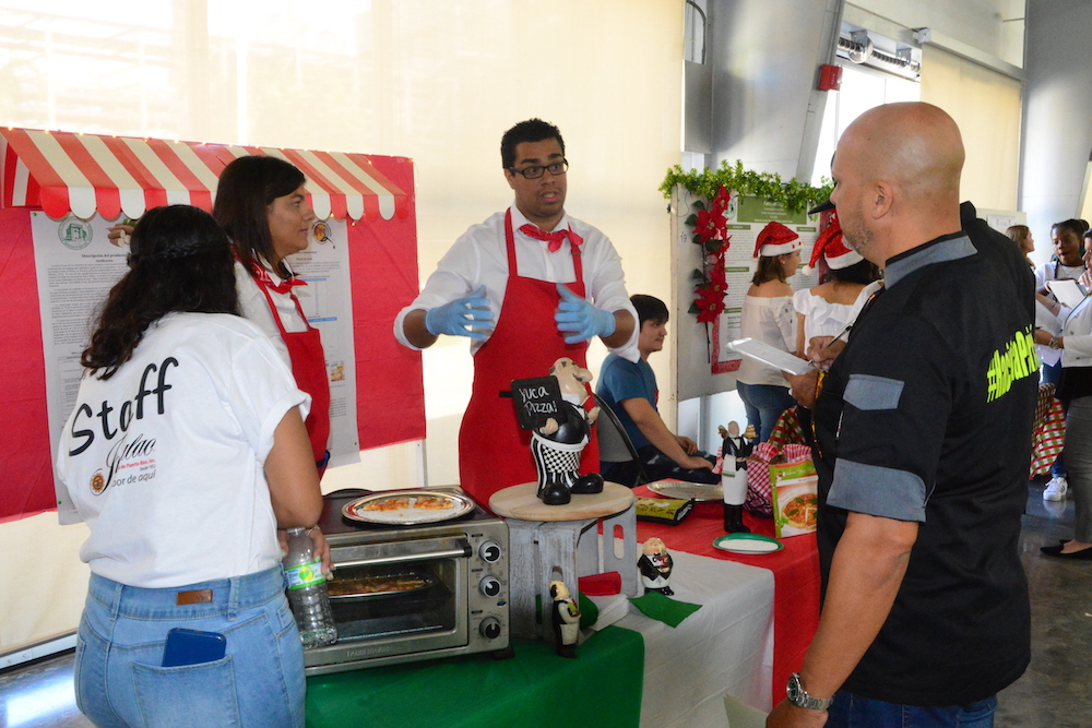 Luca’s Yuca Pizza ganó el premio a la Mejor Presentación. Foto Carlos Díaz/Prensa RUM