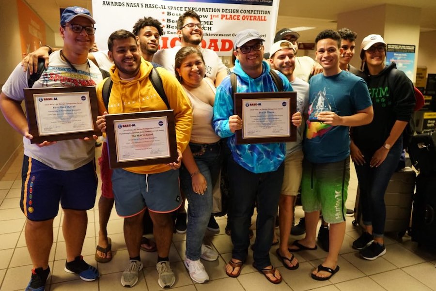 El equipo del RUM se midió contra otras 13 universidades de Estados Unidos,. Foto suministrada