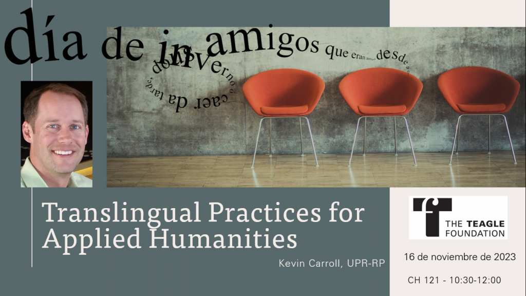 Translingual Practices for Applied Humanities