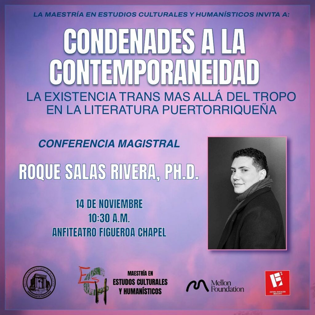 Charla Magistral: Roque Salas Rivera