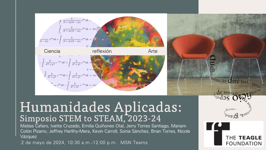 STEM to STEAM, 2 de mayo de 2024