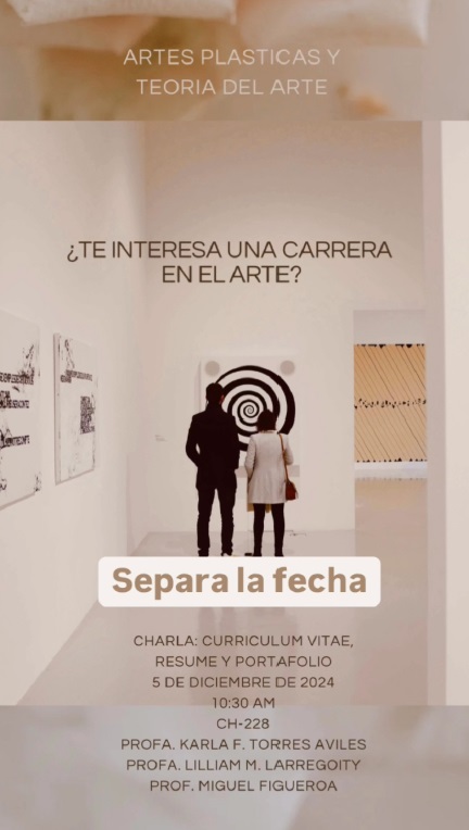 ¿Te interesa una carrera en el arte?