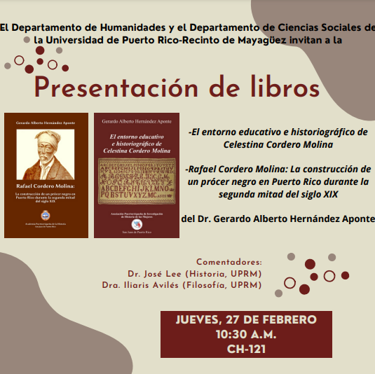 Presentación de libros