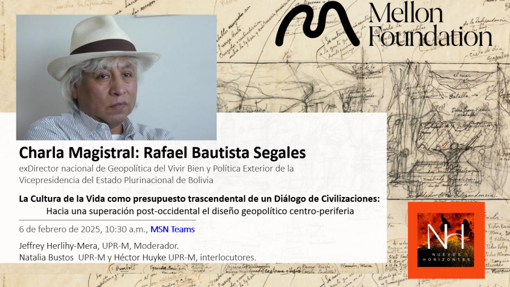 Charla Magistral: Rafael Bautista Segales