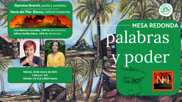 Palabras y Poder afiche 2025