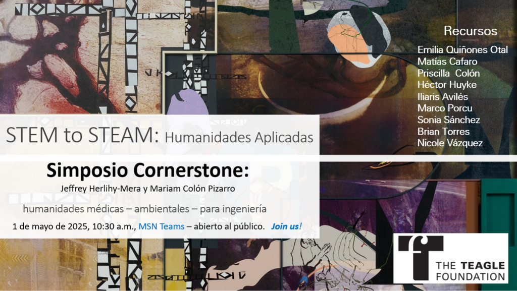 Simposio Cornerstone, Teagle Foundation, MSN Teams jueves, 1 de mayo de 2025, hora universal