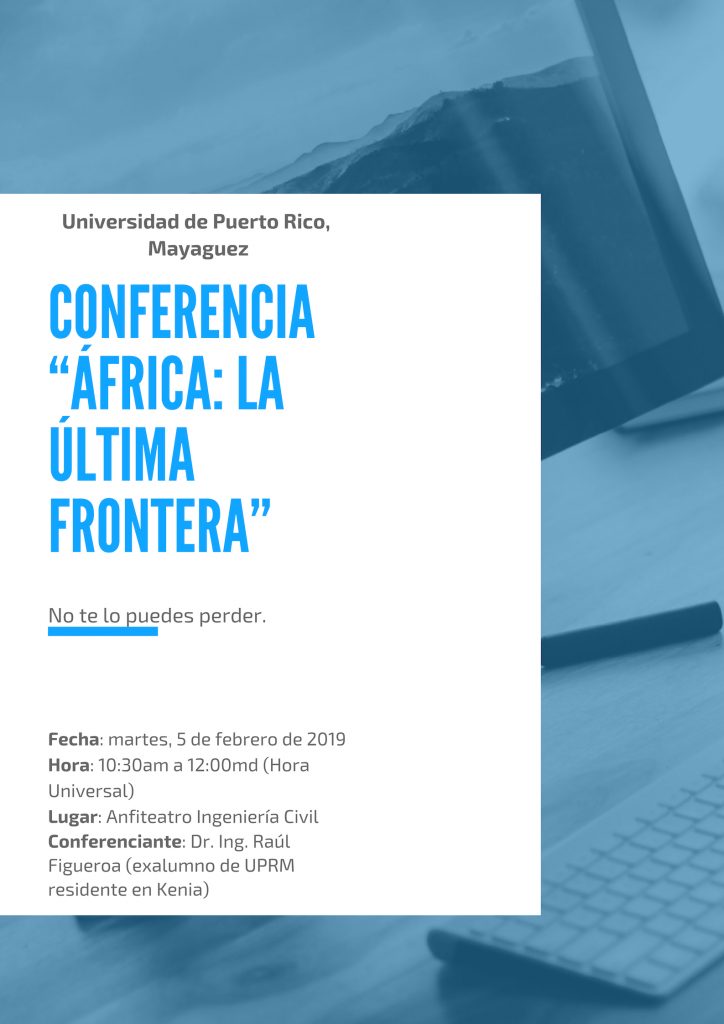 Conferencia “África: La Última Frontera”