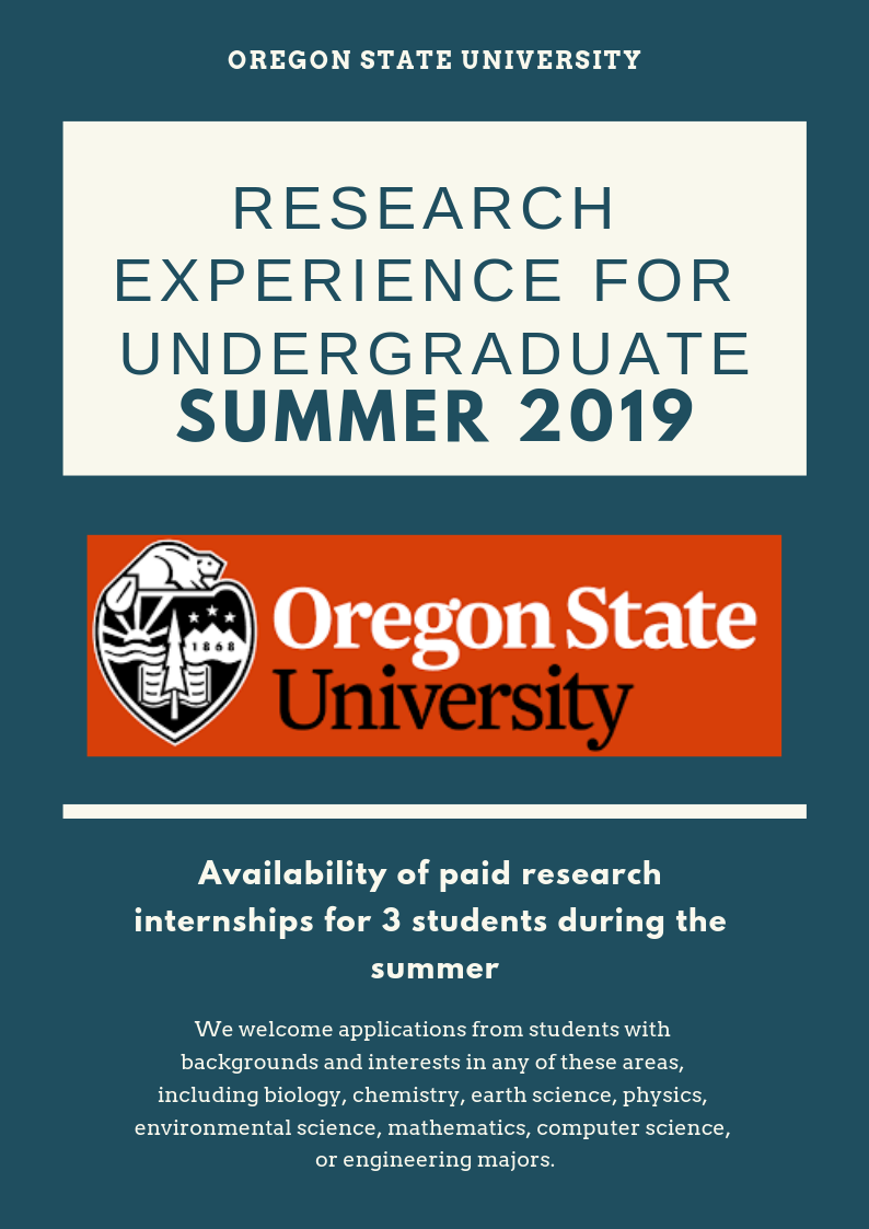 oregon state university summer research