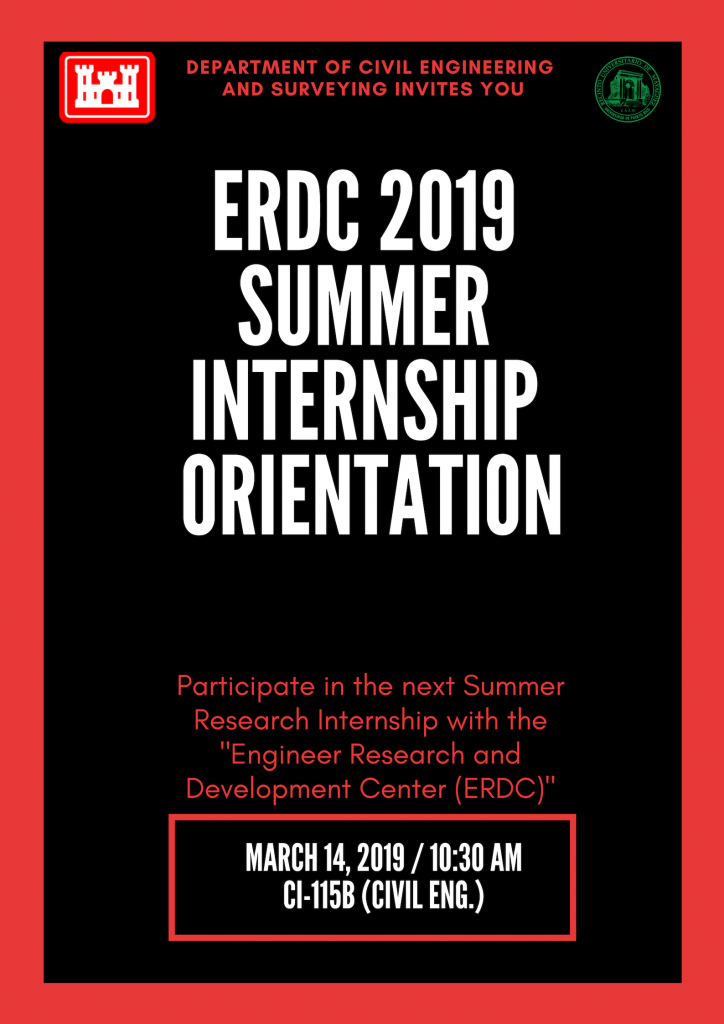 ERDC orientation