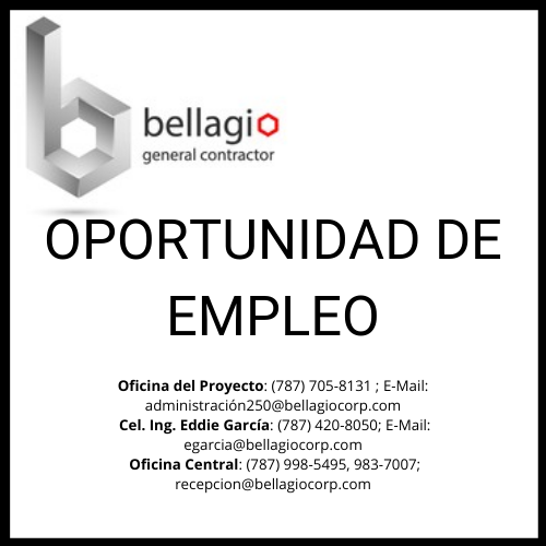 Oportunidad de Empleo