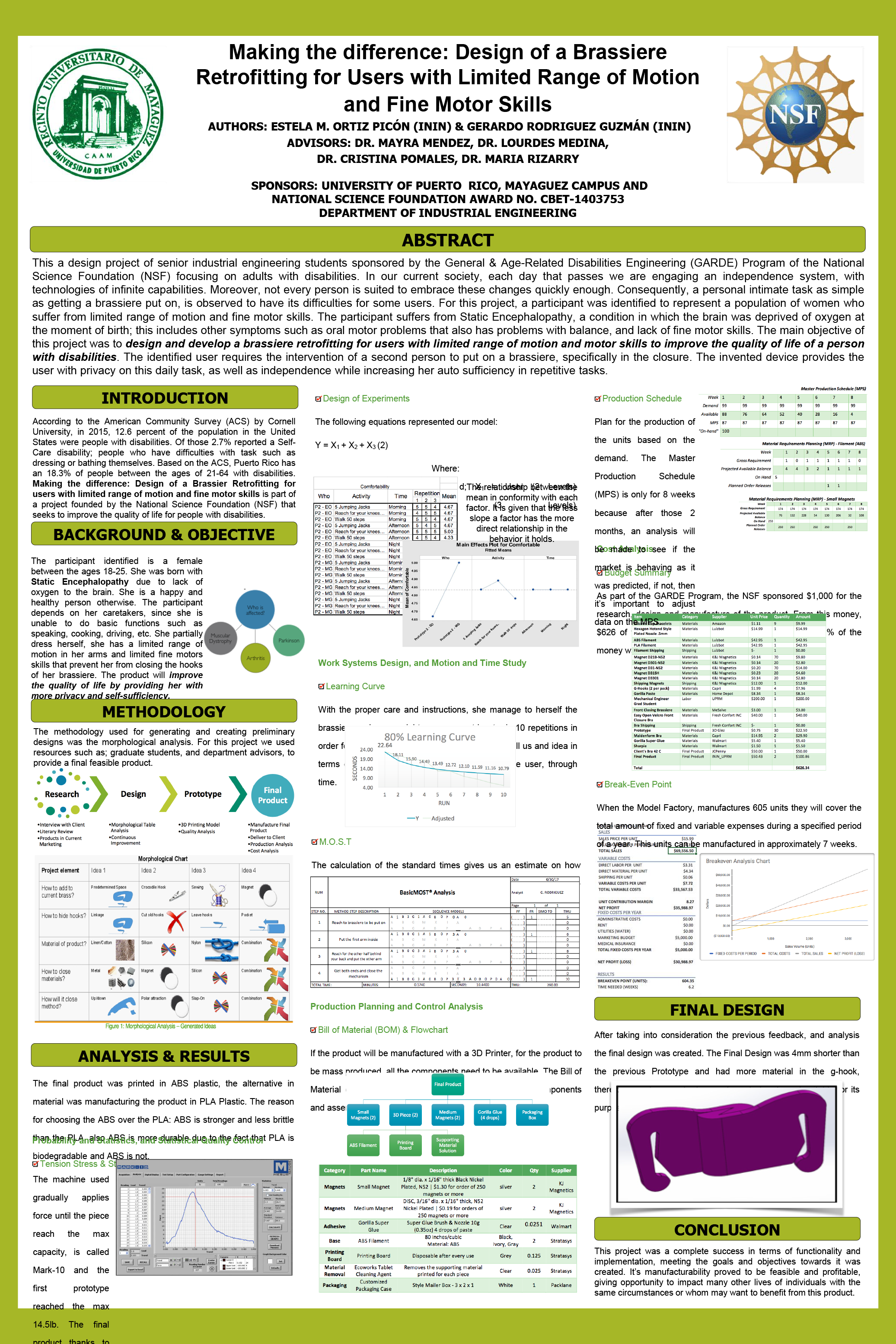 Brassiere retrofitting for users with limited range of motion and fine motor skills (Poster) Brassiere retrofitting for users with limited range of motion and fine motor skills (Poster)