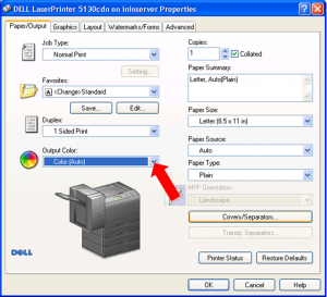 Instrucciones para configuración de impresión a color #4