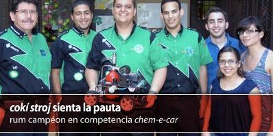 PR’s Senate Recognizes Chem-E-Car Student Team