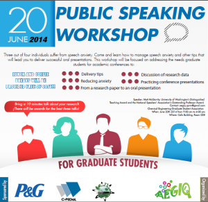 Public Speaking Workshop