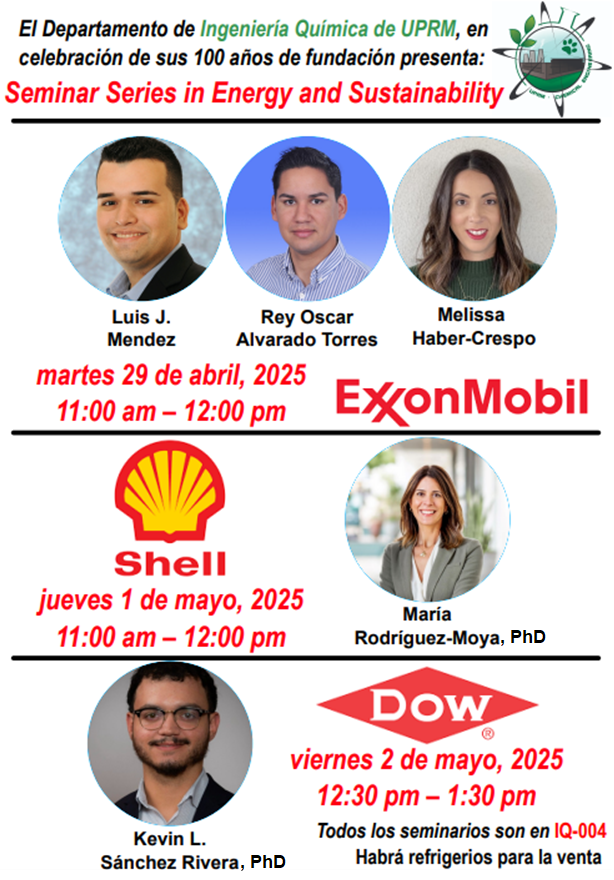 Semana de Energía y Sostenibilidad – IQ 100 Años
