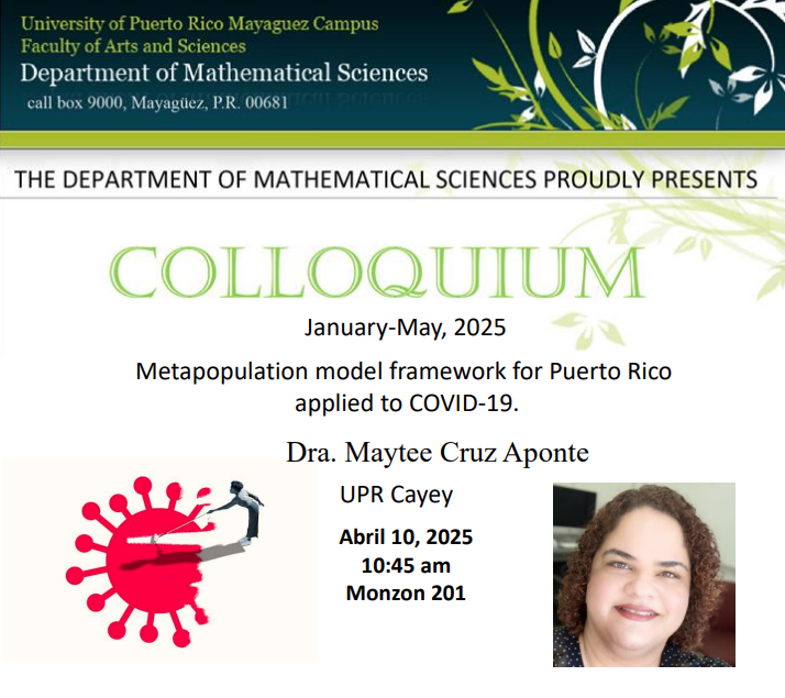Metapopulation model framework for Puerto Rico applied to COVID-19.