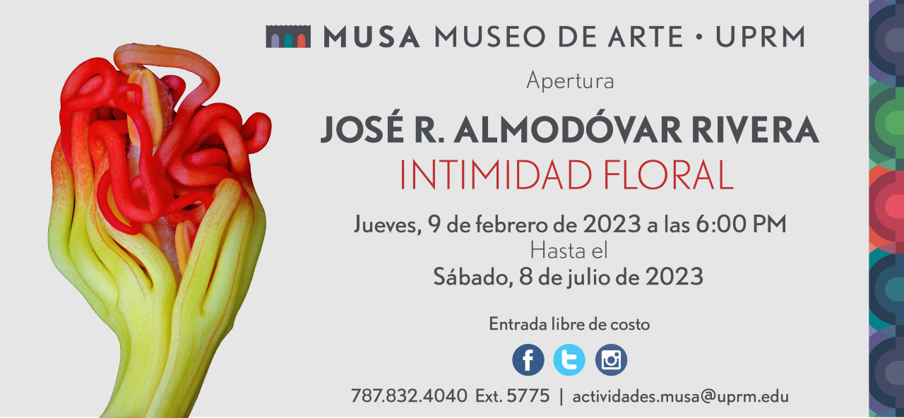 horario de la exposición intimidad floral