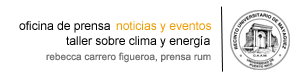 Taller sobre clima y energía