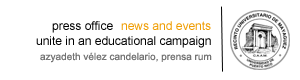 Agricultural Sciences unite in an Educational Campaign