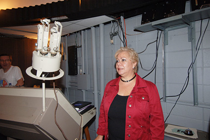 Dolores Balzac, coordinadora del Planetario.