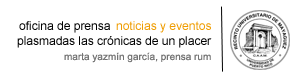 Plasmadas las crónicas de un placer compartido