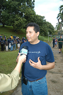 Mauricio Guadamuz, de Lockheed Martin.