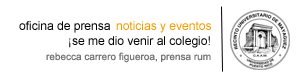 ¡Se me dio venir al Colegio!